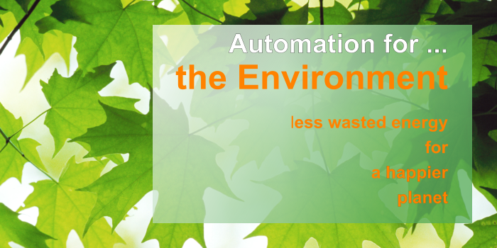 IMAGE: Automation for the Environment Slide